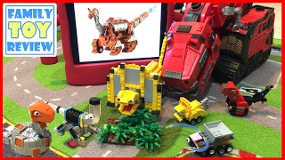 DinoTrux Toys  Otto Towaconstrictor Hydrodon Sawmetrodon Arachnid  Lego 레고 다이노트럭 Dozer [upl. by Poliard]