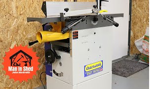 Charndwood 10x7 W583 Planer Thicknesser unboxing and assembly [upl. by Ehr]