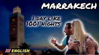 Marrakech vlog 1 day like 1001 nights marrakech [upl. by Nanreit]