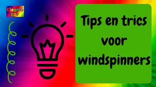 Haken ♥ Tips en trics voor windspinners [upl. by Einnob]