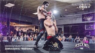 Glory Pro Wrestling ASCEND Ep 29 Danhausen vs Warhorse [upl. by Nnaillij]