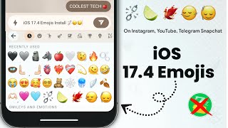 iOS 174 Emoji on Android 🙂‍↕️ How to Get iOS 174 Emojis on Android  iOS 174 Emoji Without zfont [upl. by Doretta]