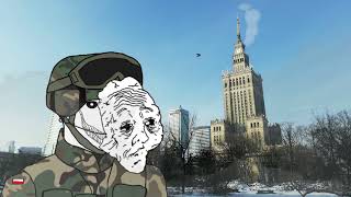 Zamki na piasku but youre a polish soldier defending Warsaw in 2025 [upl. by Naryk644]