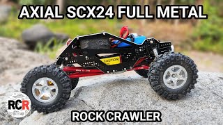 AXIAL SCX24 FULL METAL UPGRADES ROCK CRAWLER [upl. by Denver330]