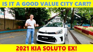 The Kia Soluto is a FullyLoaded City Car  Drive Impressions and Review [upl. by Arundell]