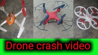 drone crash video during flying [upl. by Pantia]