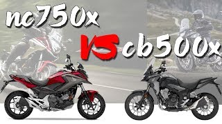 CB500X VS NC750X  ไขขอ้สงสัยที่คนชอบเปรียบเทียบ [upl. by Chivers889]