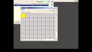 810 Tafels bewerken op touchscreenkassa DEMO SharpMplusKassanl [upl. by Peterson]