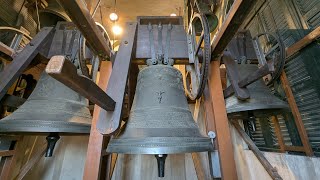 La campana maggiore della chiesa di S Martino in Casalecchio di Reno BO [upl. by Erena]