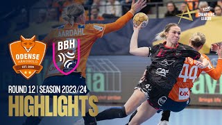 Odense Håndbold vs Brest Bretagne Handball  Round 12  EHF Champions League Women 202324 [upl. by Llereg]