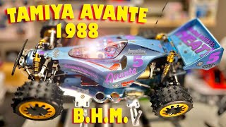 Tamiya Avante 1988 coming out of retirement and getting BlockHead Motors flavor update [upl. by Vinna52]