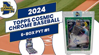 2024 Topps Cosmic Chrome Baseball 6Box PYT 1 [upl. by Elliott]