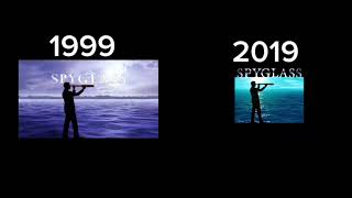 Spyglass EntertainmentMedia Group 19992019 Logos Comparison [upl. by Stanwin]