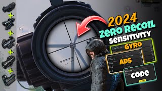 2024 World Best Sensitivity Settings 🔥 For All Mobile Non Gyro And Gyroscope ✅  PUBG MOBILE [upl. by Geaghan944]