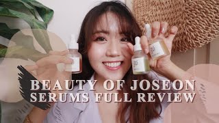 Review Beauty Of Joseon Calming Repair Glow Serums Ingredients explained  thatxxRin [upl. by Emelia869]