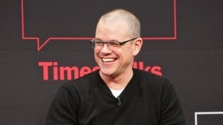 Matt Damon  Interview  TimesTalks [upl. by Gerlac]