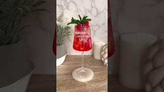 Raspberry limoncello spritz drink music rap mocktail shortvideo shorts short [upl. by Anotal]