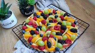 Tarte aux fruits facile à réaliser [upl. by Natsuj]