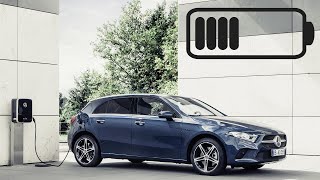 Mercedes A 250e Hybrid electric range city reallife test A250e  1001cars [upl. by Hamfurd885]