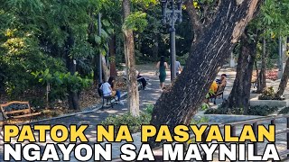 PATOK NA PASYALAN SA MAYNILA DINADAGSA NGAYON [upl. by Mersey]