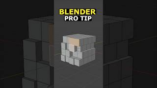 Extrude like a pro Blender Tip 3d blender 3dmodeling [upl. by Ferd]