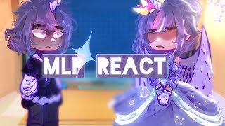 MLP MAIN 6 REACT ON HOLD [upl. by Ahilam]