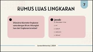 tugas matematika luas juring lingkaran NamaAni Sabila Putri XII C1 [upl. by Mehalick87]