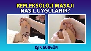 Refleksoloji Masajı Nasıl Uygulanır [upl. by Anerys47]