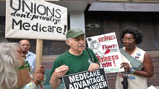 Worker Union forcing retiree to choose Medicare Advantage over Standard Medicare endangers her life [upl. by Ehud]