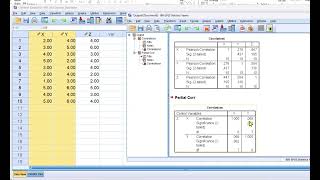 Computing a partial correlation in SPSS and what it means [upl. by Ernesto446]