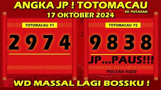 PREDIKSI TOTO MACAU 17 OKTOBER 2024  PREDIKSI TOTOMACAU HARI INI [upl. by Nevi]