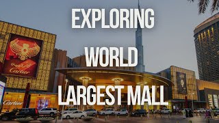 Exploring World largest MallThe Dubai Mall dubai dubaimall explore adventure dubailife vlog [upl. by Oniliuqnart]