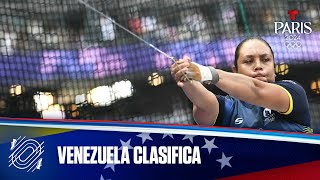 Rosa Rodríguez de Venezuela clasifica sexta en Lanzamiento de Martillo  Juegos Olímpicos París 2024 [upl. by Yuk]