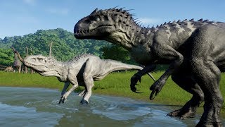 Indominus Rex Family  Jurassic World Evolution Cinematic episode 11 FINALE Season 2 [upl. by Odiug]