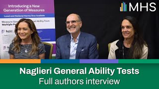 Naglieri General Ability Tests Jack Naglieri Kimberly Lansdowne amp Dina Brulles Fulll Interview [upl. by Files284]