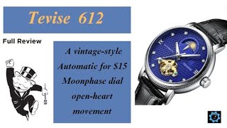 Tevise 612 Automatic Watch [upl. by Mohorva]