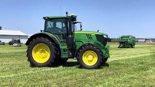 120  2019 John Deere 6175R Tractor [upl. by Dlanar738]