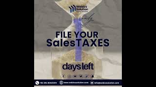 Sales Tax Filing Ensure your LLCs quarterly Sales Tax filing is completed by the upcoming Deadlines [upl. by Afas]