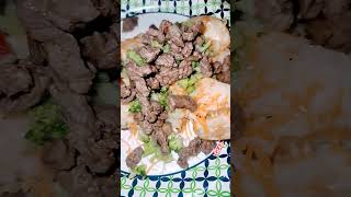 Loaded Baked Potato homemade [upl. by Kcirdla]