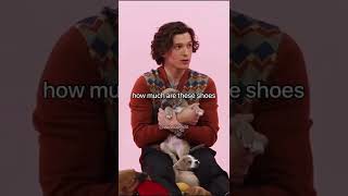 Tom Holland talking to puppies for 20 seconds  tomholland tomhollandgq gq puppies interview [upl. by Julienne64]