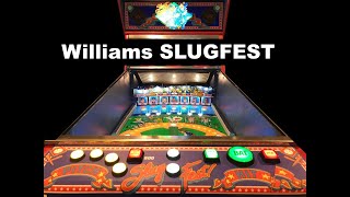 1991 Williams SlugFest A Classic Pinball Experience [upl. by Vowel]