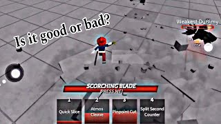 My combo  list using blade master in TSB The strongest battleground roblox [upl. by Araed28]