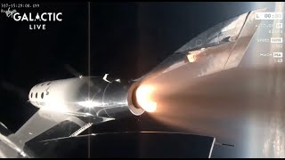 Virgin Galactic Unity soars to suborbital space with its 1st commercial passengers [upl. by Windsor195]