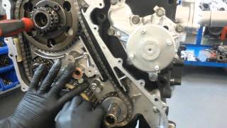 How to Fit Nissan Navara D40 Pathfinder Cabstar timing chain upgrade new latest advice [upl. by Jaquenette144]