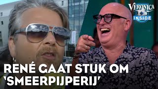 René gaat stuk om Hagenees die smeerpijperij uitspreekt  VERONICA INSIDE [upl. by Adnalra32]