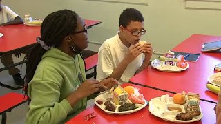 CPS students taste test variety of new cafeteria food to create lunch menu kids like eating [upl. by Nirb]