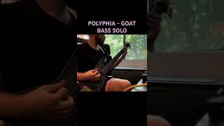 Polyphia  GOAT Bass Solo cover [upl. by Cirri]