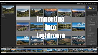 01 Lightroom Classic How to import your photos [upl. by Davine178]