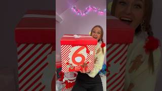 ASMR 12 Days of Xmas GIANT MYSTERY ADVENT CALENDAR  DAY 6🫢🧚🏻🎁 Shorts [upl. by Sema648]