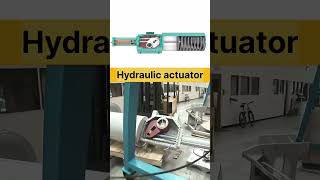 Hydraulic actuator 3D animation design with real working engineering [upl. by Nosyarg601]